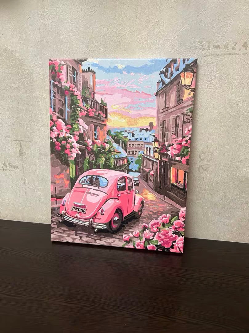 Kit pittura su tela prestampata