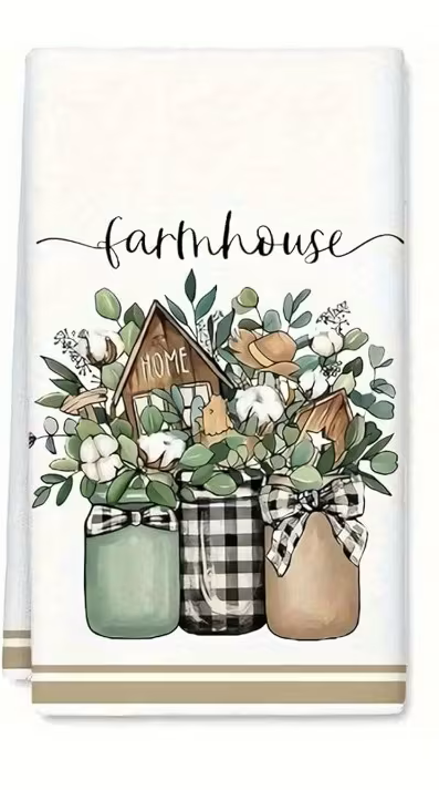 Strofinaccio stile country