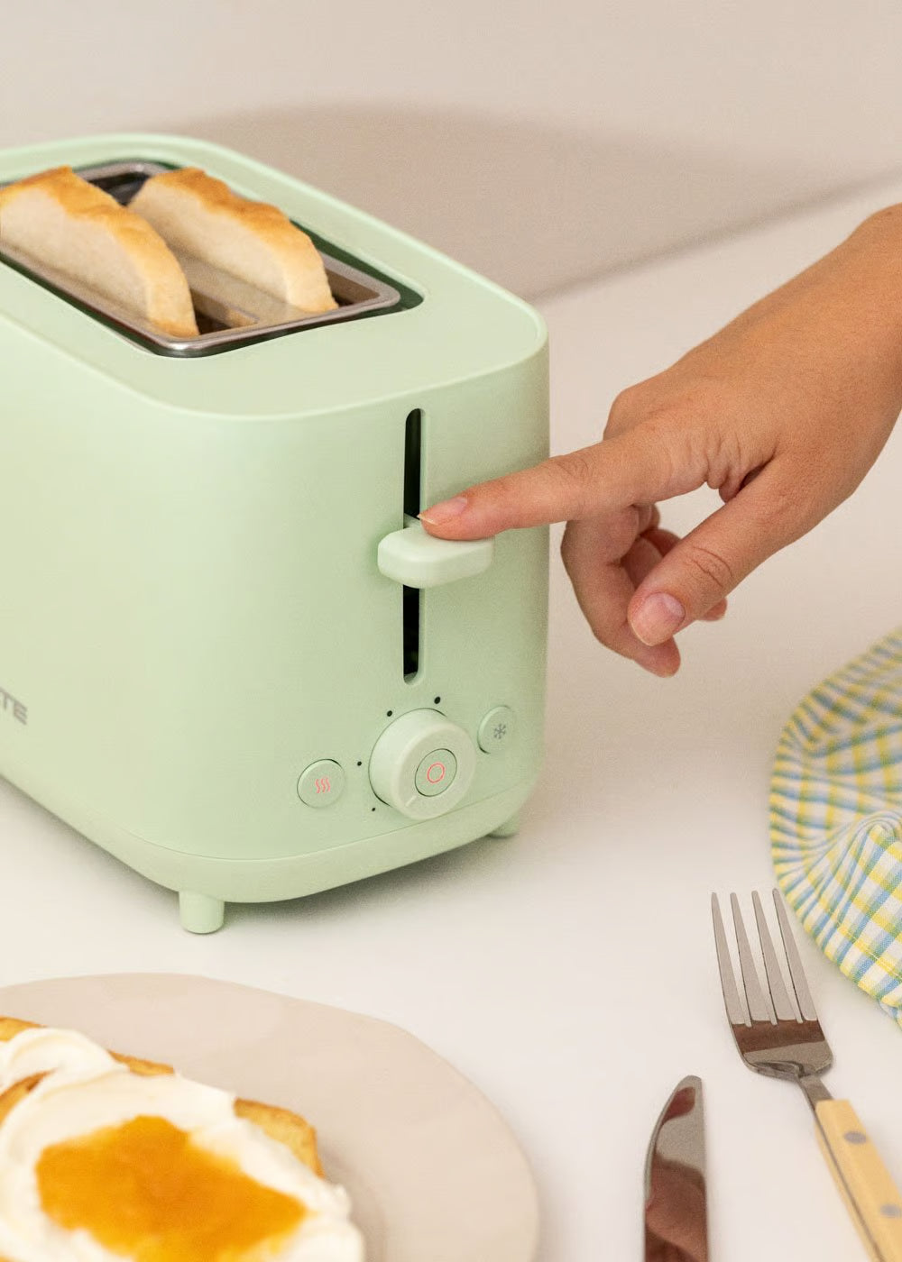 Tostapane verde pastello
