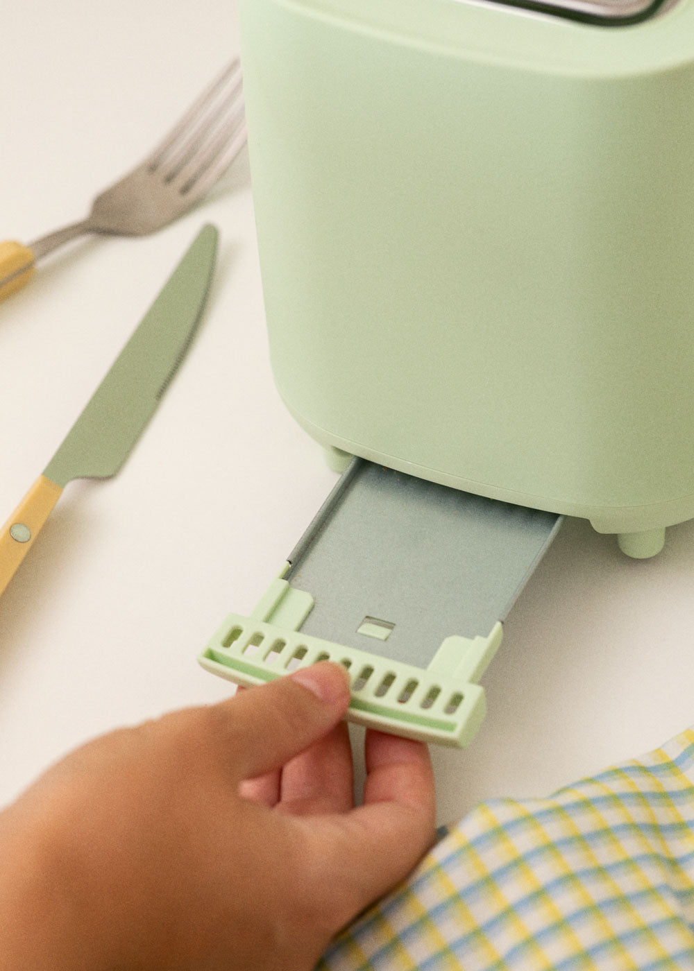 Tostapane verde pastello