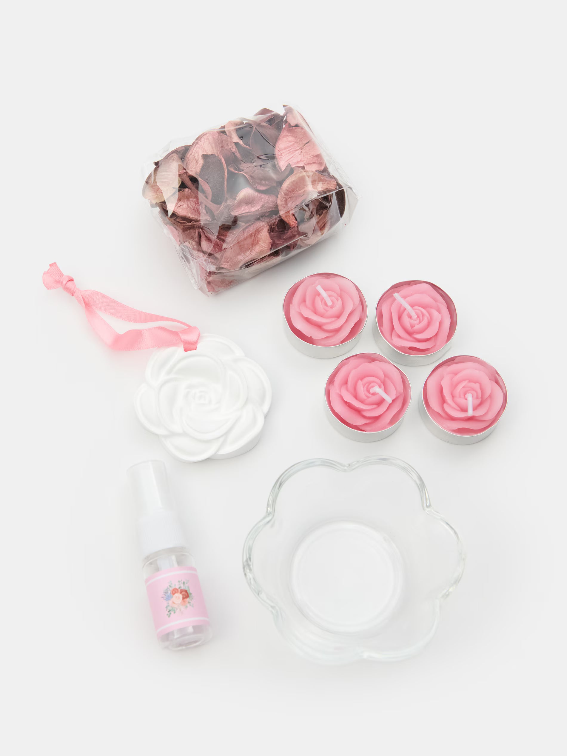 Set regalo profumato candele e fragranze