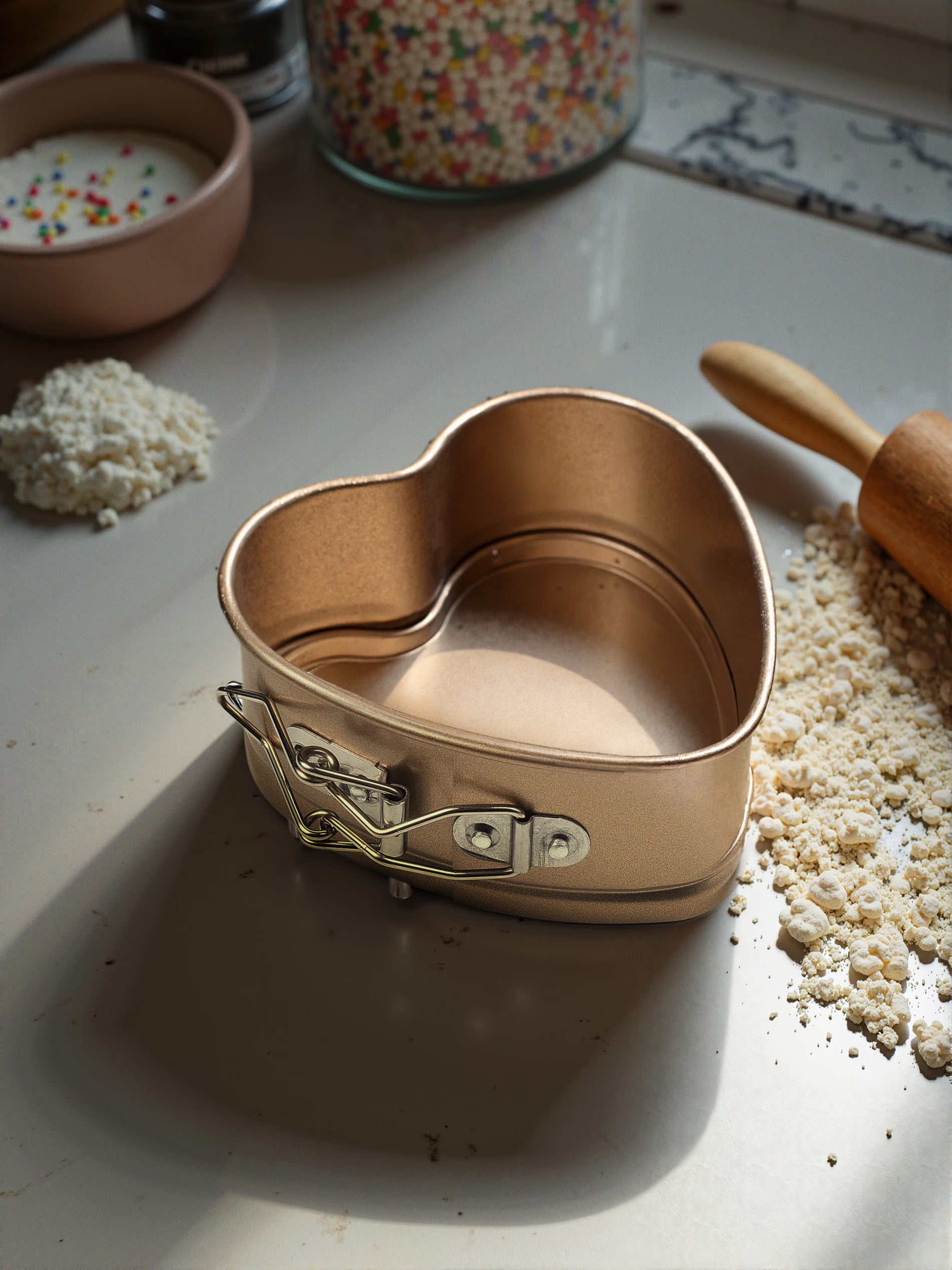 Stampo per dolci a forma di cuore