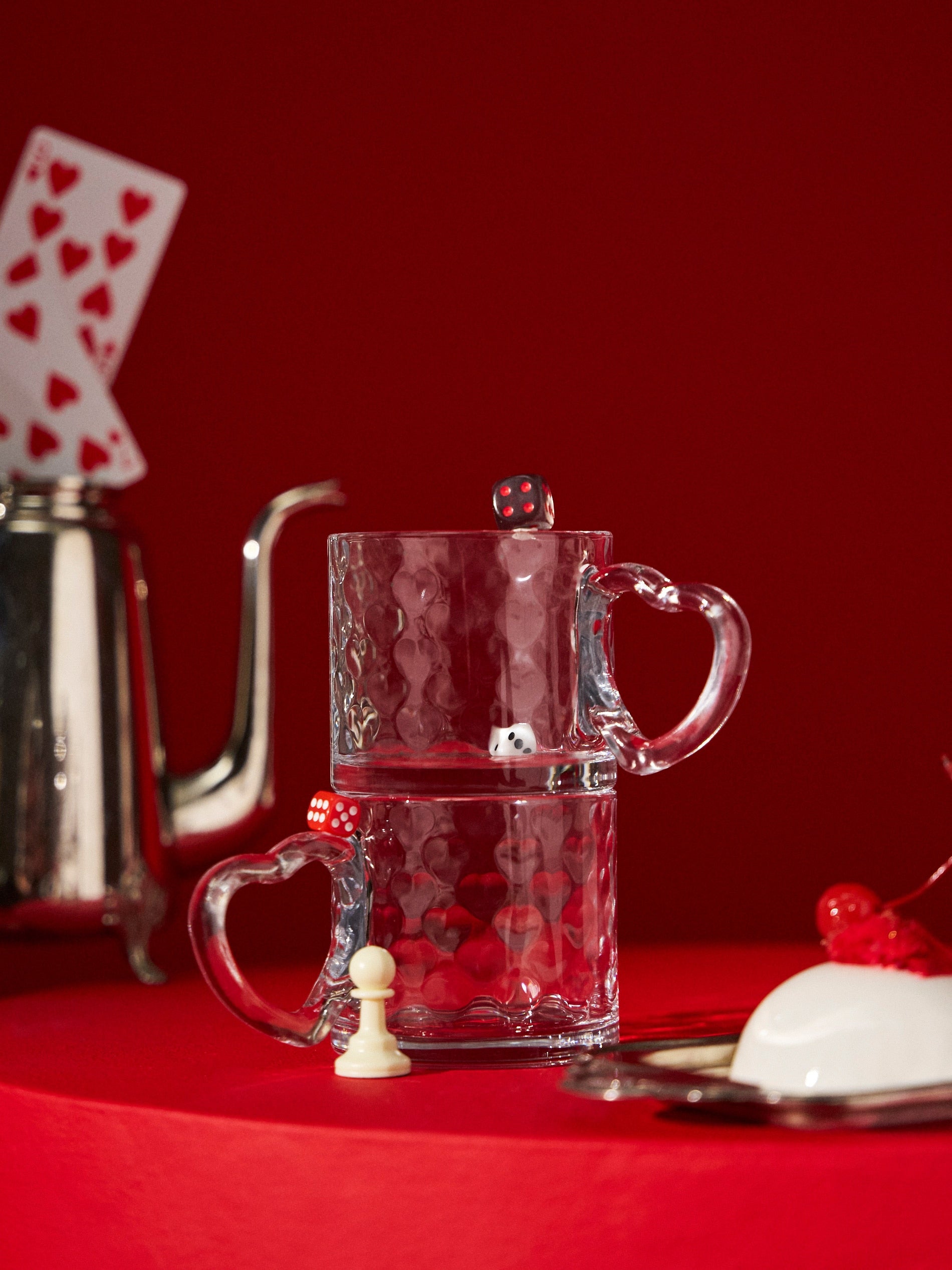 Tazze in vetro, set da 2 pezzi